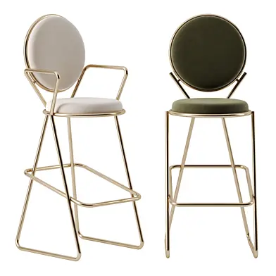 Double Zero barstool by Moroso
