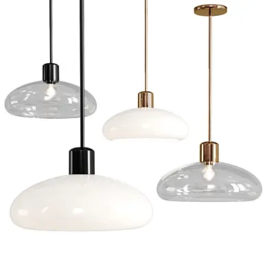 CB2 IONA GLASS PENDANT LIGHT