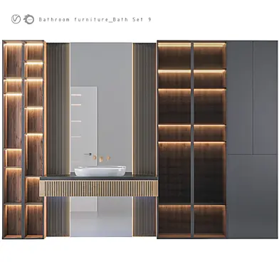Bathroom furniture Bath Set 9