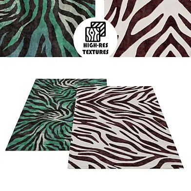 Large Animal Irregular Rug Set