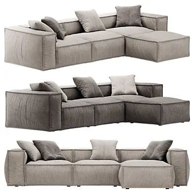 Lenonn 3 seater modular sofa by Westtwing collection