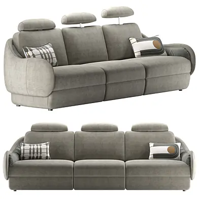 диван Calilla & подушки Dysidea by Natuzzi Italia