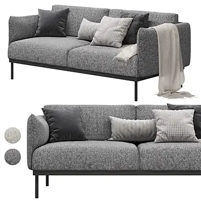IKEA ÄPPLARYD ЭППЛАРЮД 2-местный диван Лейде