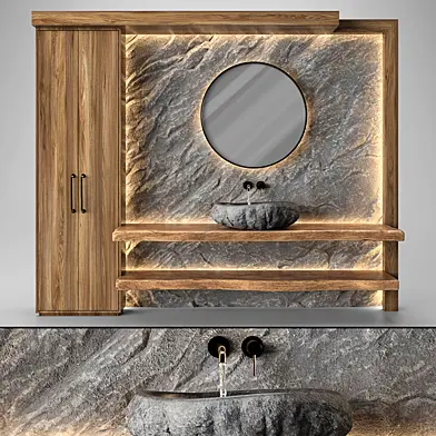 Bathroom Furniture Set 4