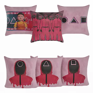 Pillow Set Squid Game