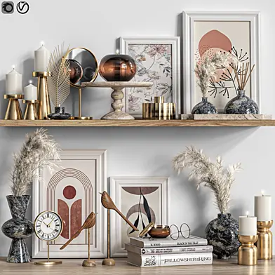 Decorative shelf 05