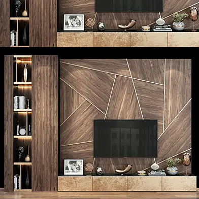 TV wall set 287