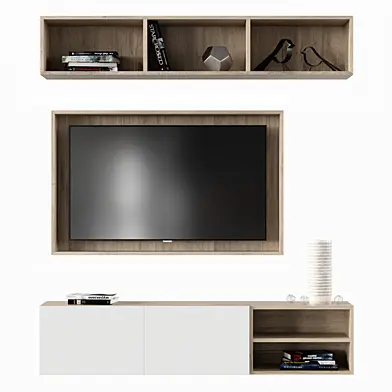 TV wall set 01