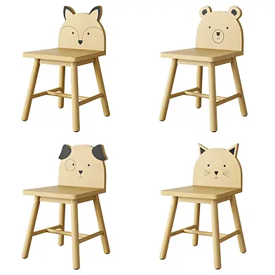 Crate and Barrel Animal Kids Chair