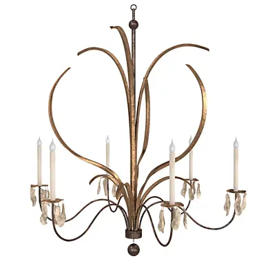 Low Country MARSH GRASS GRANDE CHANDELIER