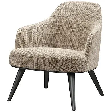 Jane armchair metal base