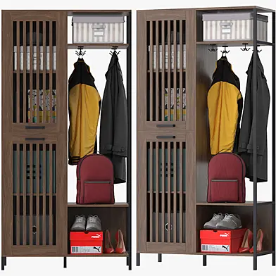 Walker Edison  Hall Tree Coat Rack