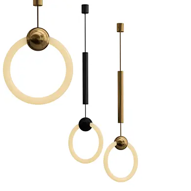 Ring Light Black by Lee Broom D30