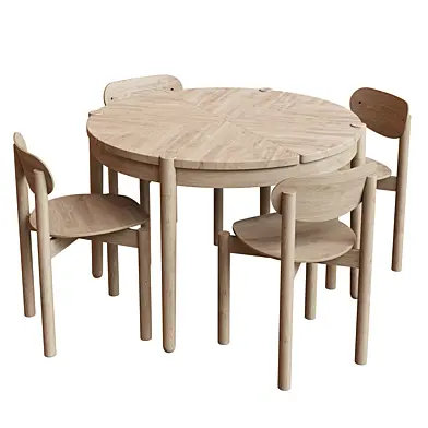 Stay Chair Fusion Table Dining Set by Bolia