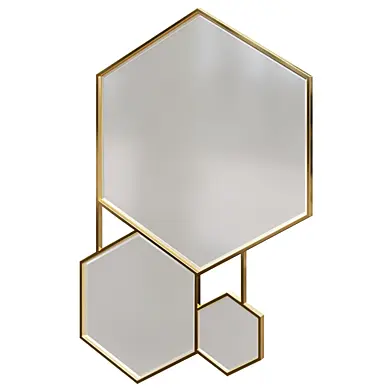 Eichholtz   MIRROR HEXA Зеркало  соты
