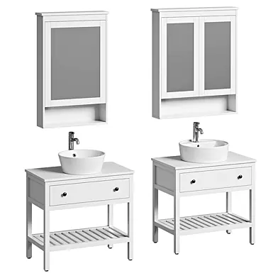 Ikea Hemnes Cupboard and Mirror