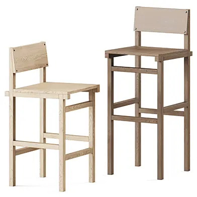 Rohsska Bar Chair By Bla Station / Барный стул
