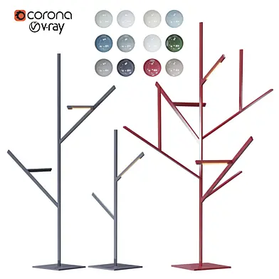 Blau Tree lamp set