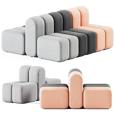 Two-sided sofa Bob by Bla Station / Двухсторонний диван