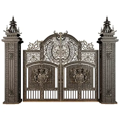 Wrought Iron Gate