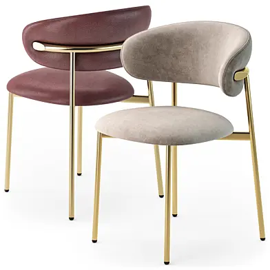 Calligaris Oleandro metal chair