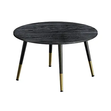 Wood coffee table