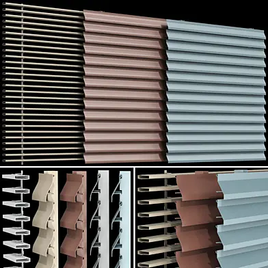 Металлические жалюзи для окон и дверей / Metal blinds for windows and doors