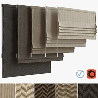 Набор римских штор 15
