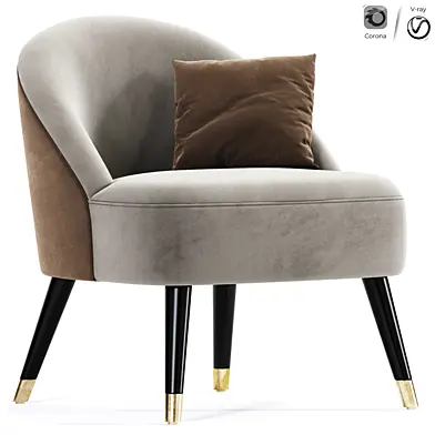 Carson Carrington Banarp Channel Accent Armchair