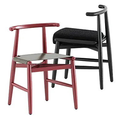 Emilia chairs set by Meridiani
