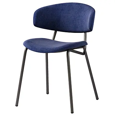 Sophia padded modern chair