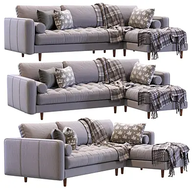 Sven Charme Tan  Sofa