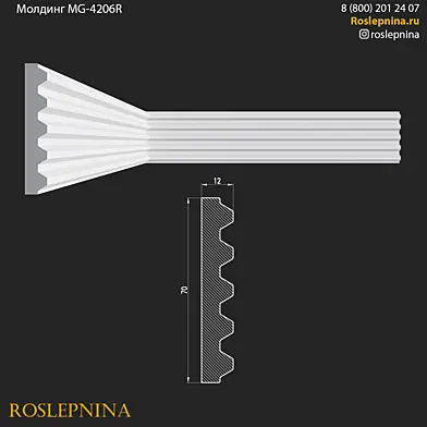 Молдинг MG-4206R от RosLepnina