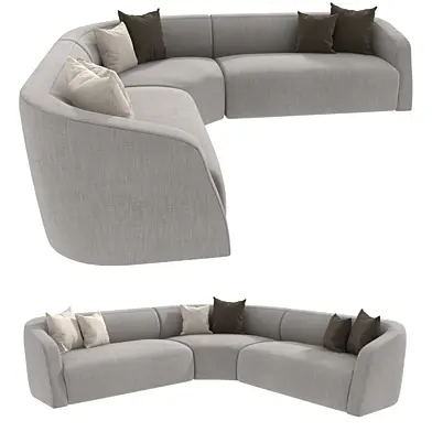 Verellen furniture Theo Club corner sectional modular Sofa Family