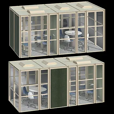 Модуль офис павильон переговорная / Module meeting pod office pavilion