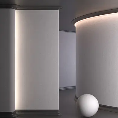 White wall