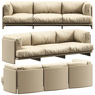 Poltrona Frau Polo 3 seater sofa