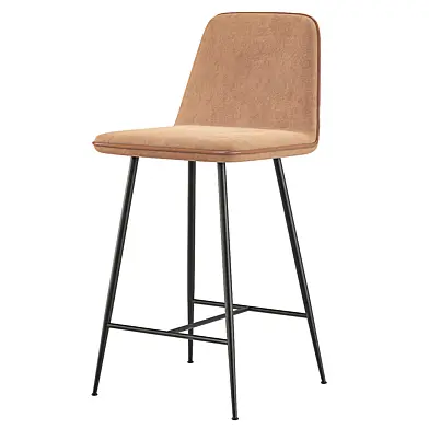 Spine Metal Barstool Space Copenhagen