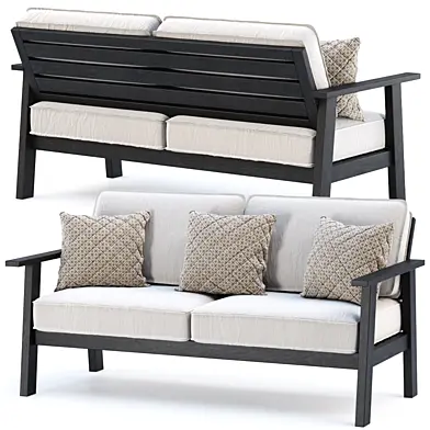 Jack wooden loveseat / Двухместный деревянный садовый диван