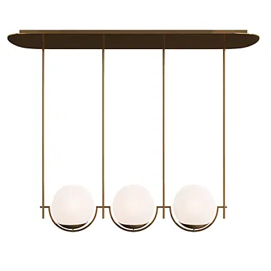 Rondure Three-Globe Pendant Light