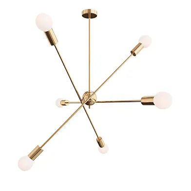 Lights Metal Pendant Light In Gold