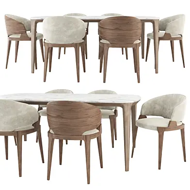Velis Chair and Henry Table