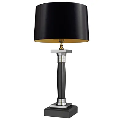 Black round table lamp eichholtz napoleon