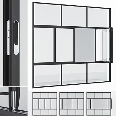 Aluminium window 16