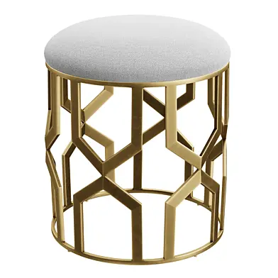 Trellis Accent Stool
