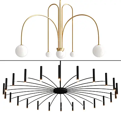 DAY and LOKA chandelier collection