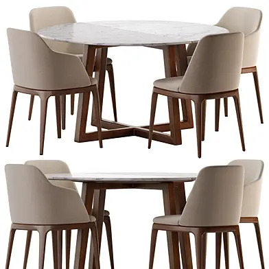 Dining set Grace chair and table