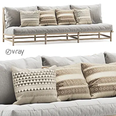 Rock the Kasbah Three-seater Sofa / Трехместный пляжный диван