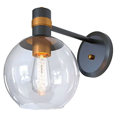 Seamus BronzeGold Outdoor Sconce