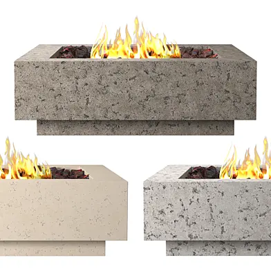 IXTAPA SQUARE PLINTH FIRE TABLE